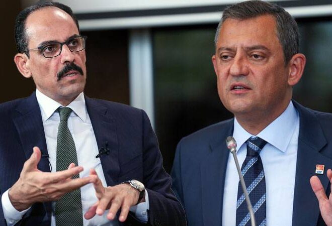 MİT Başkanı İbrahim Kalın, CHP’ye gitti; Özgür Özel ve MYK üyelerine sunum yaptı